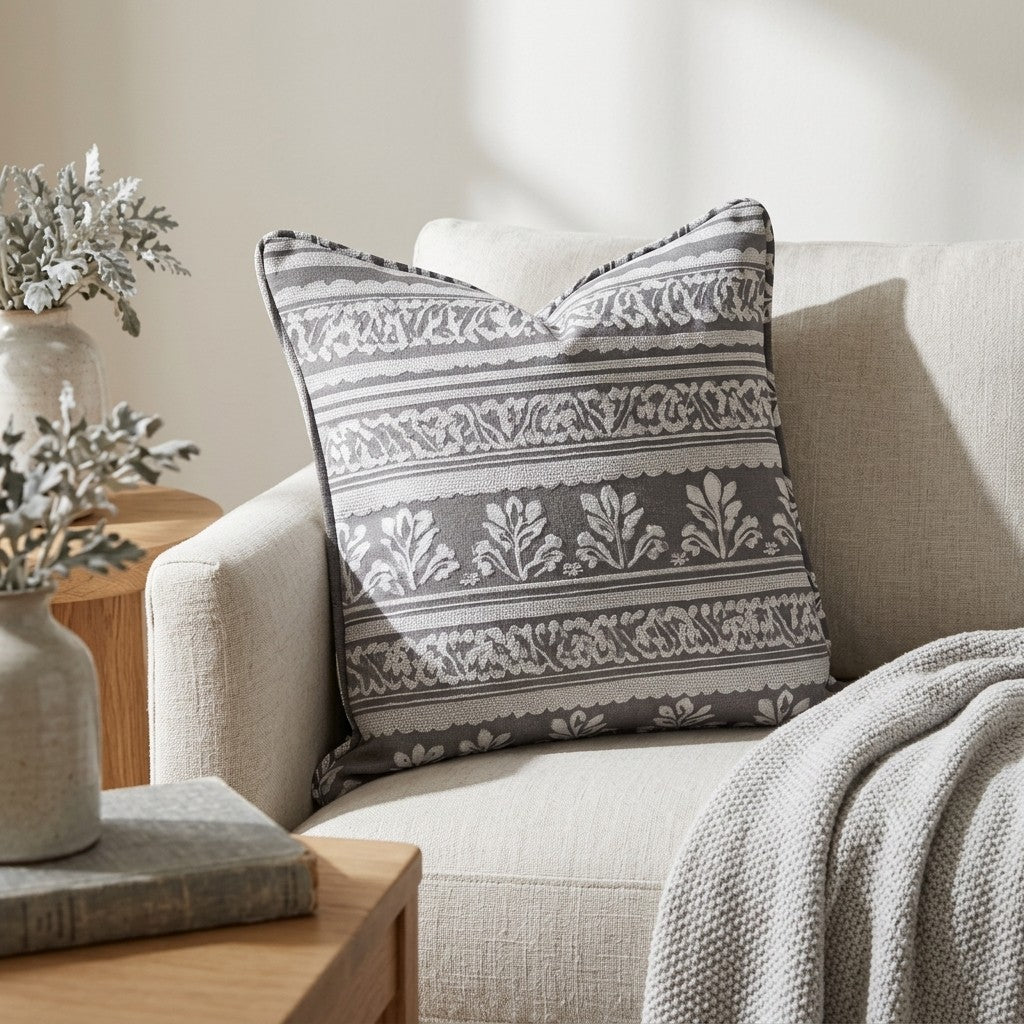 Velvet Petal Throw Pillow - Lemon Park