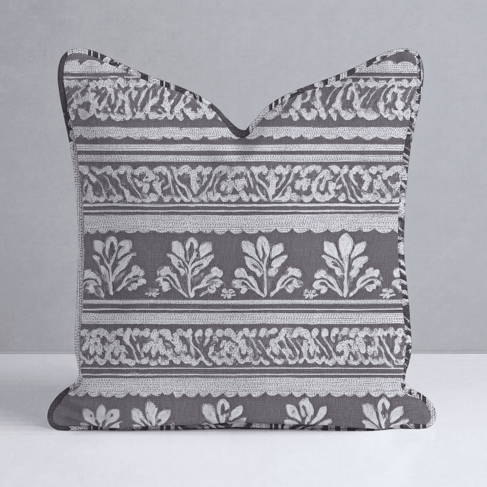 Velvet Petal Throw Pillow - Lemon Park