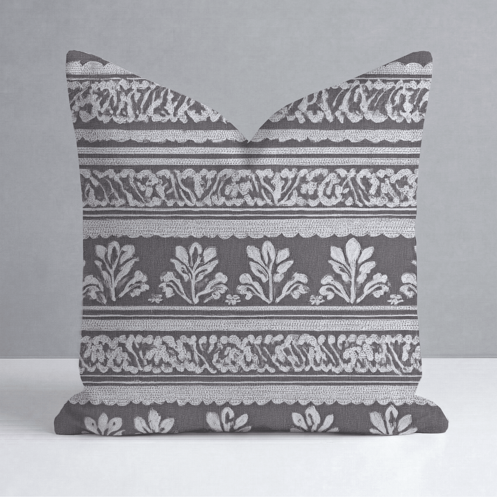 Velvet Petal Throw Pillow - Lemon Park
