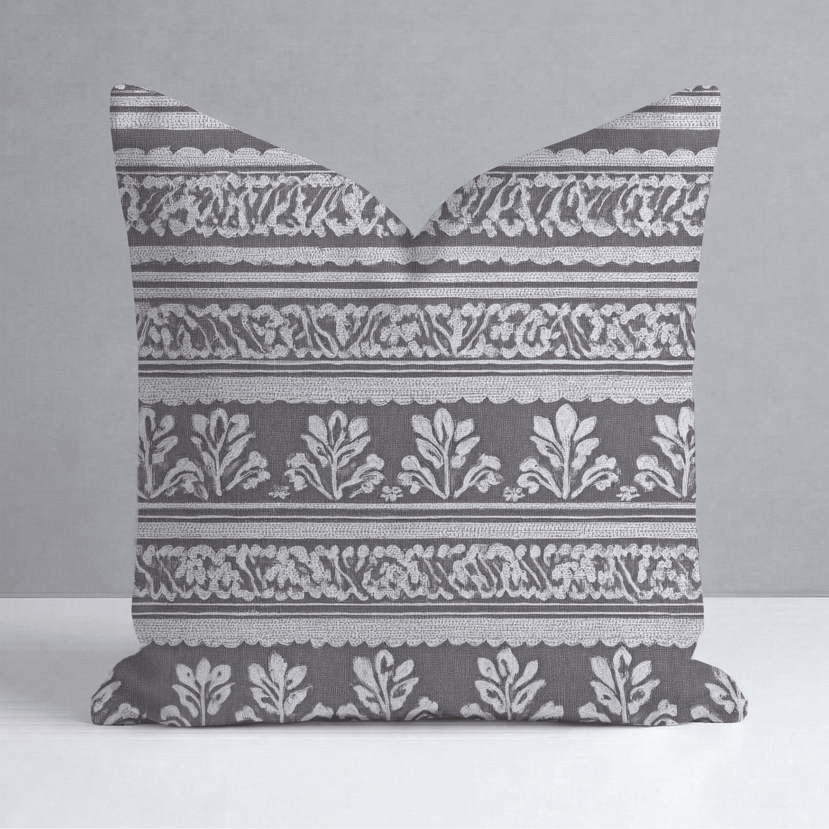 Velvet Petal Throw Pillow - Lemon Park