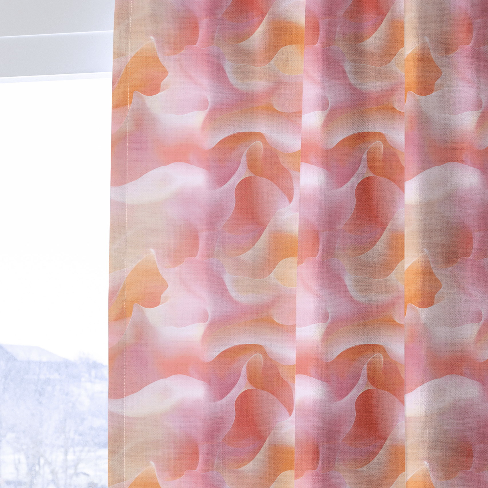 Velvet Waves - Drapery - Lemon Park