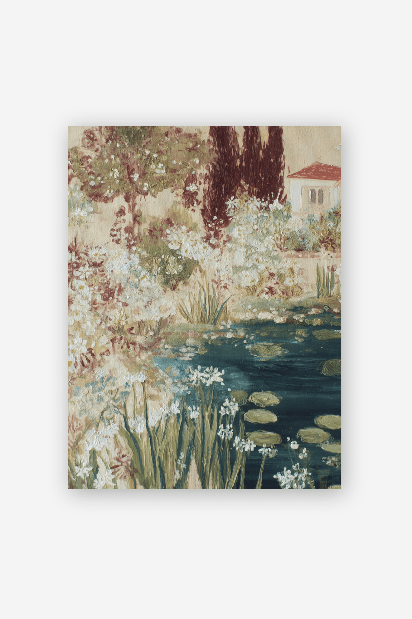 Villa Garden - Art Print - Lemon Park
