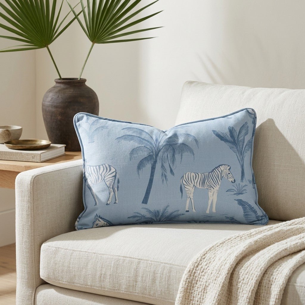 Vintage Safari Throw Pillow - Lemon Park
