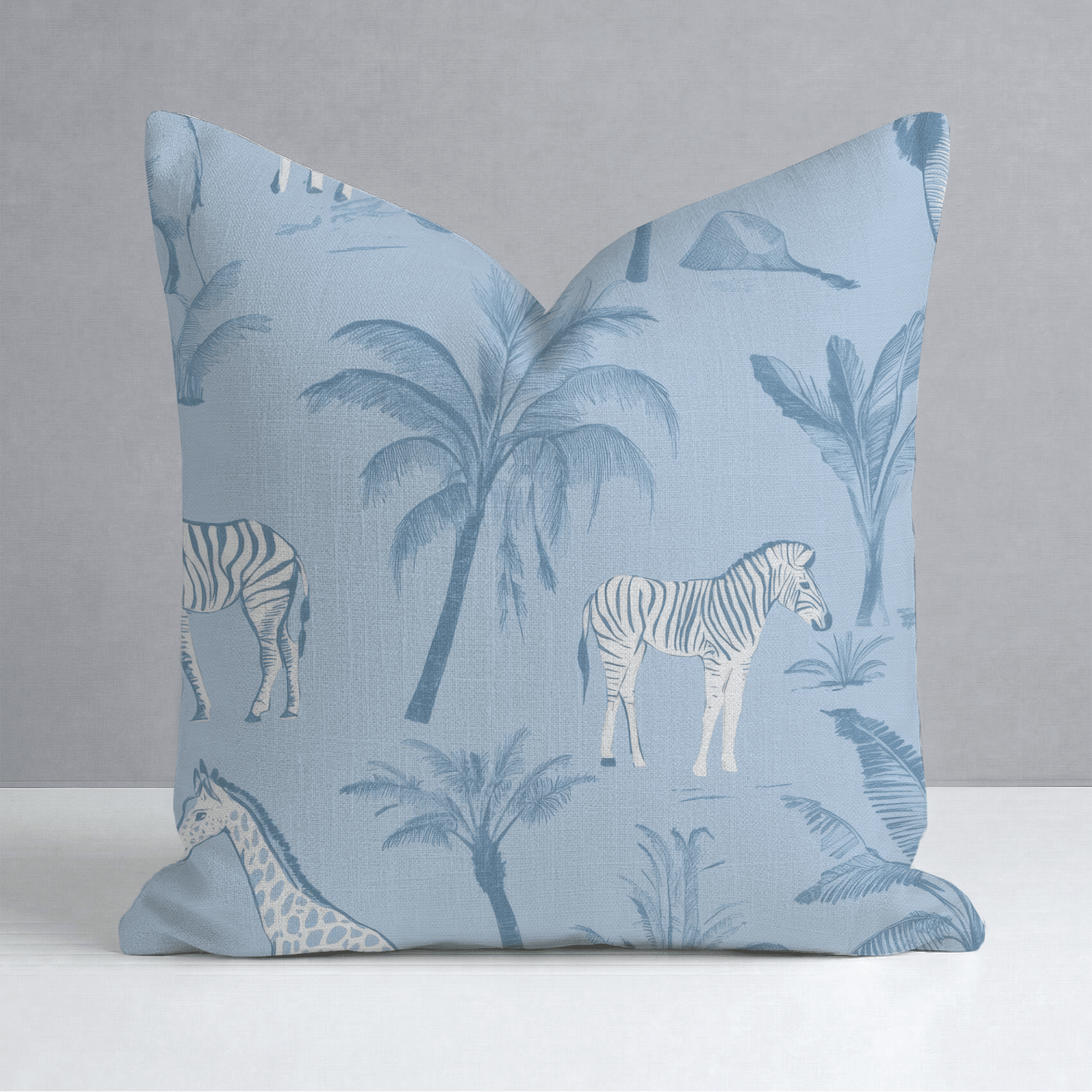 Vintage Safari Throw Pillow - Lemon Park