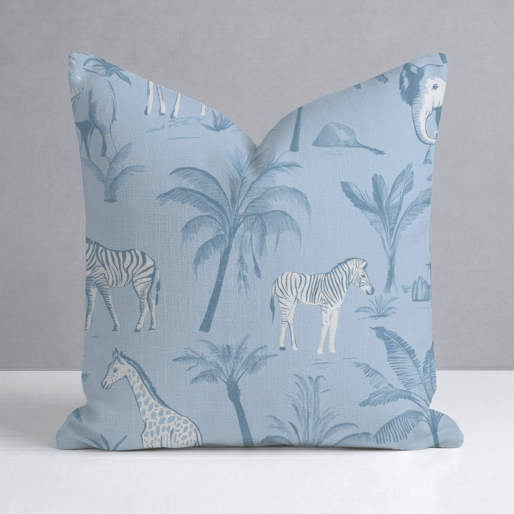 Vintage Safari Throw Pillow - Lemon Park