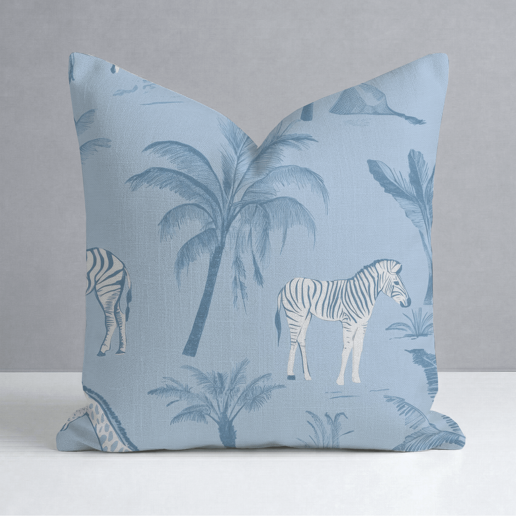 Vintage Safari Throw Pillow - Lemon Park