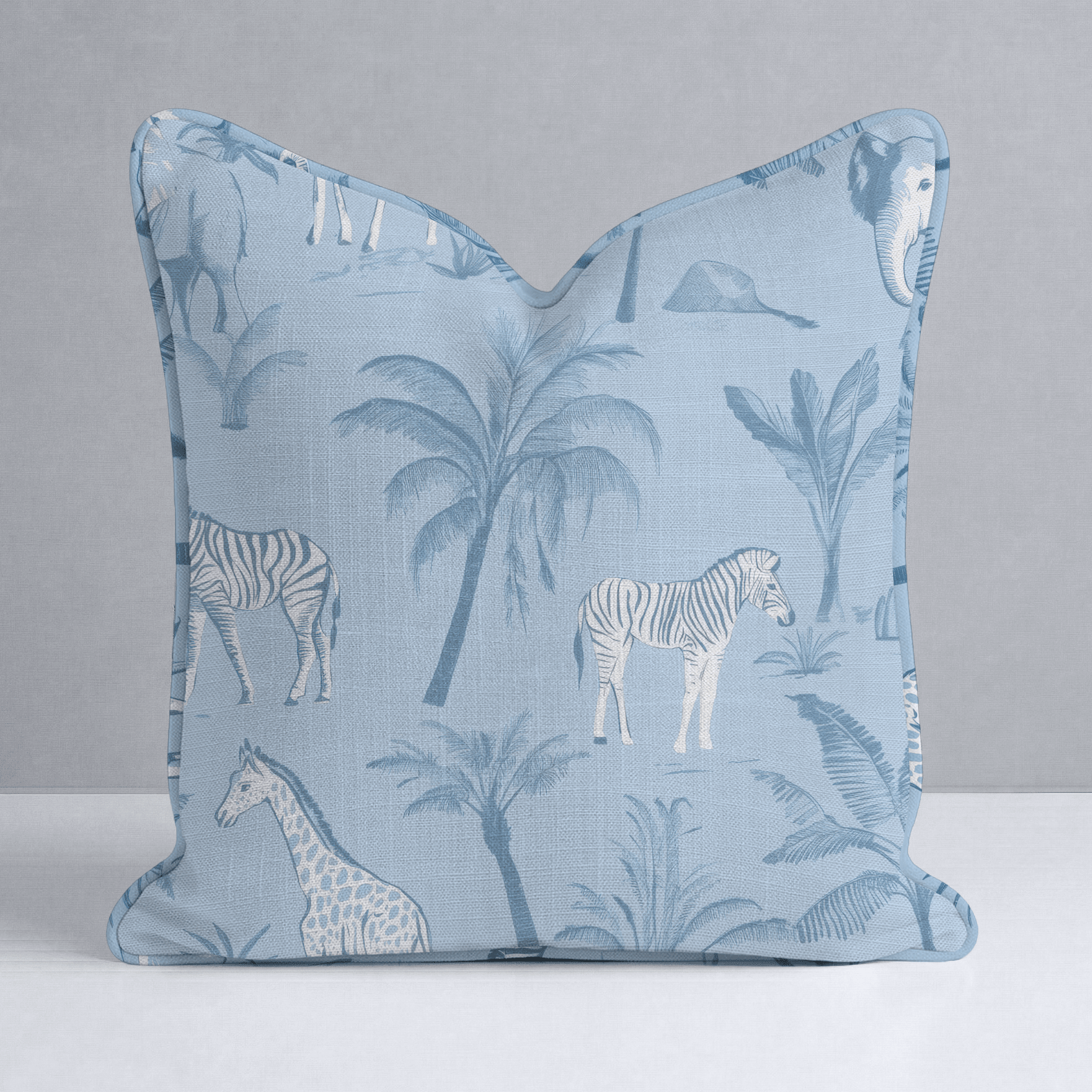 Vintage Safari Throw Pillow - Lemon Park