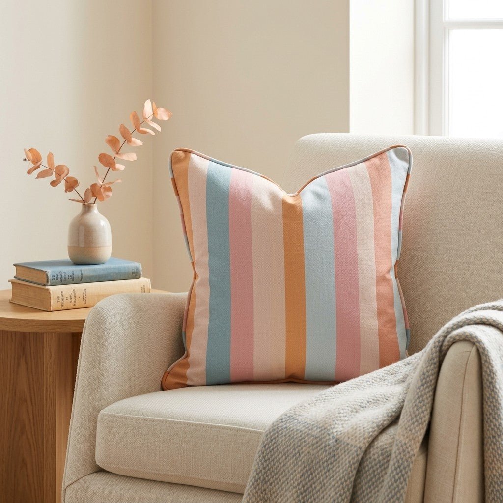 Vintage Vibes Throw Pillow - Lemon Park