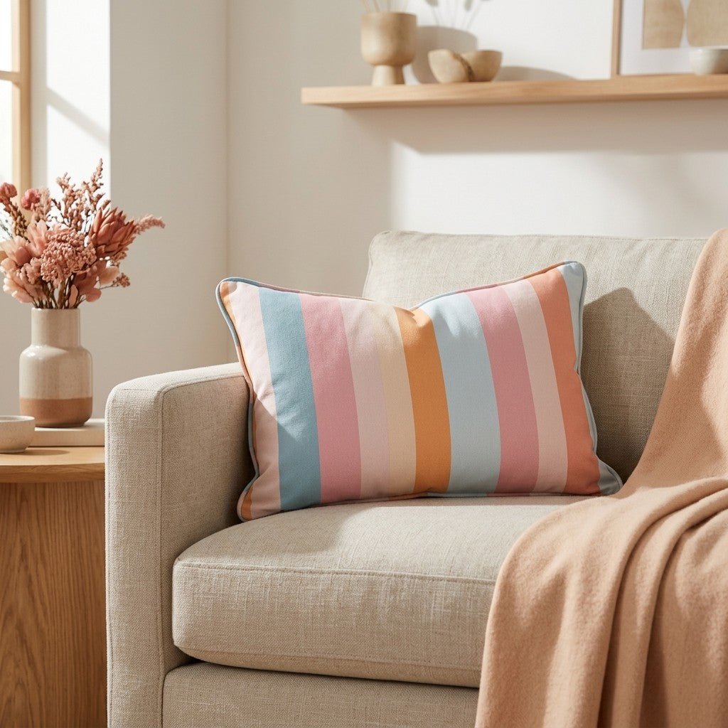Vintage Vibes Throw Pillow - Lemon Park