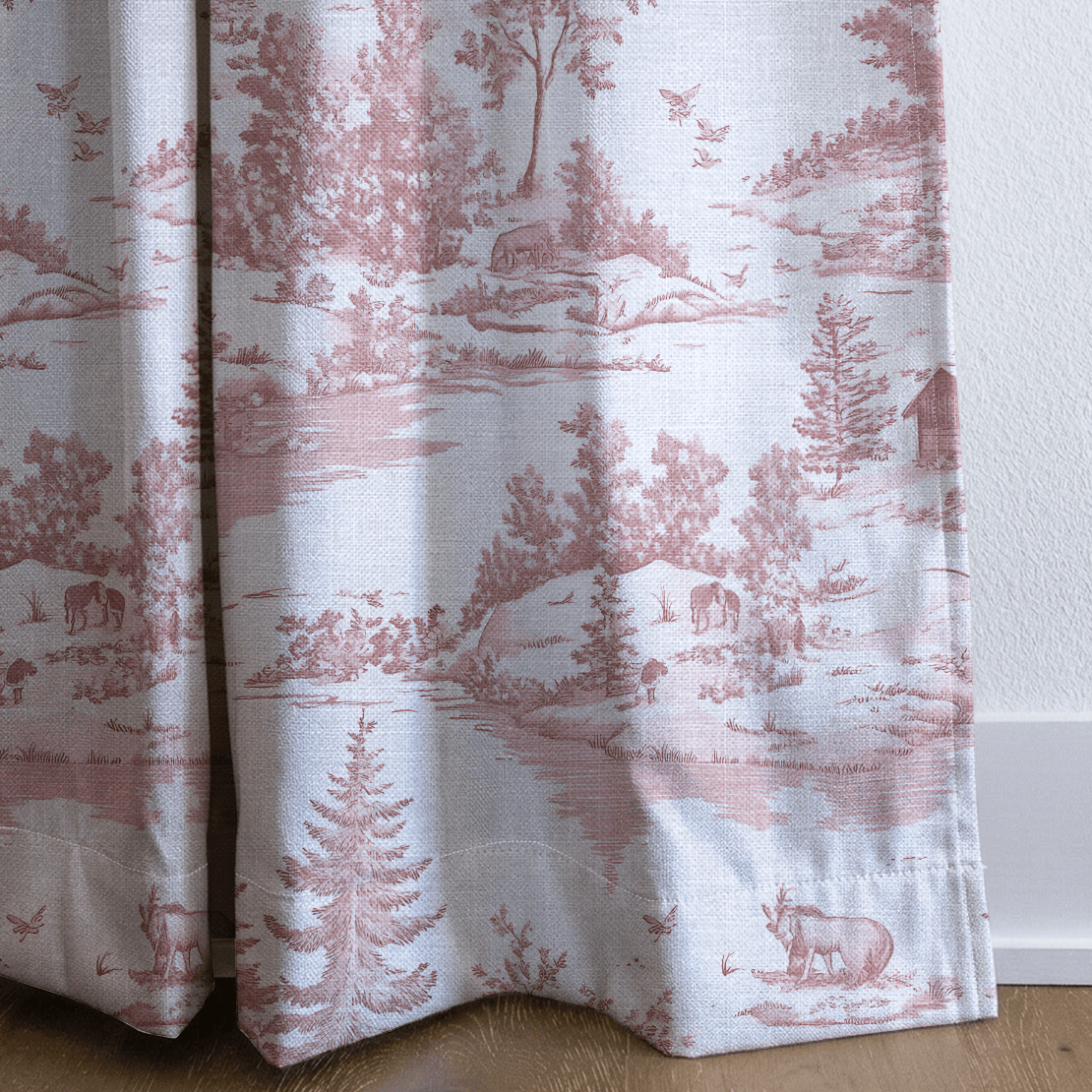 Vintage Woodland - Drapery - Lemon Park