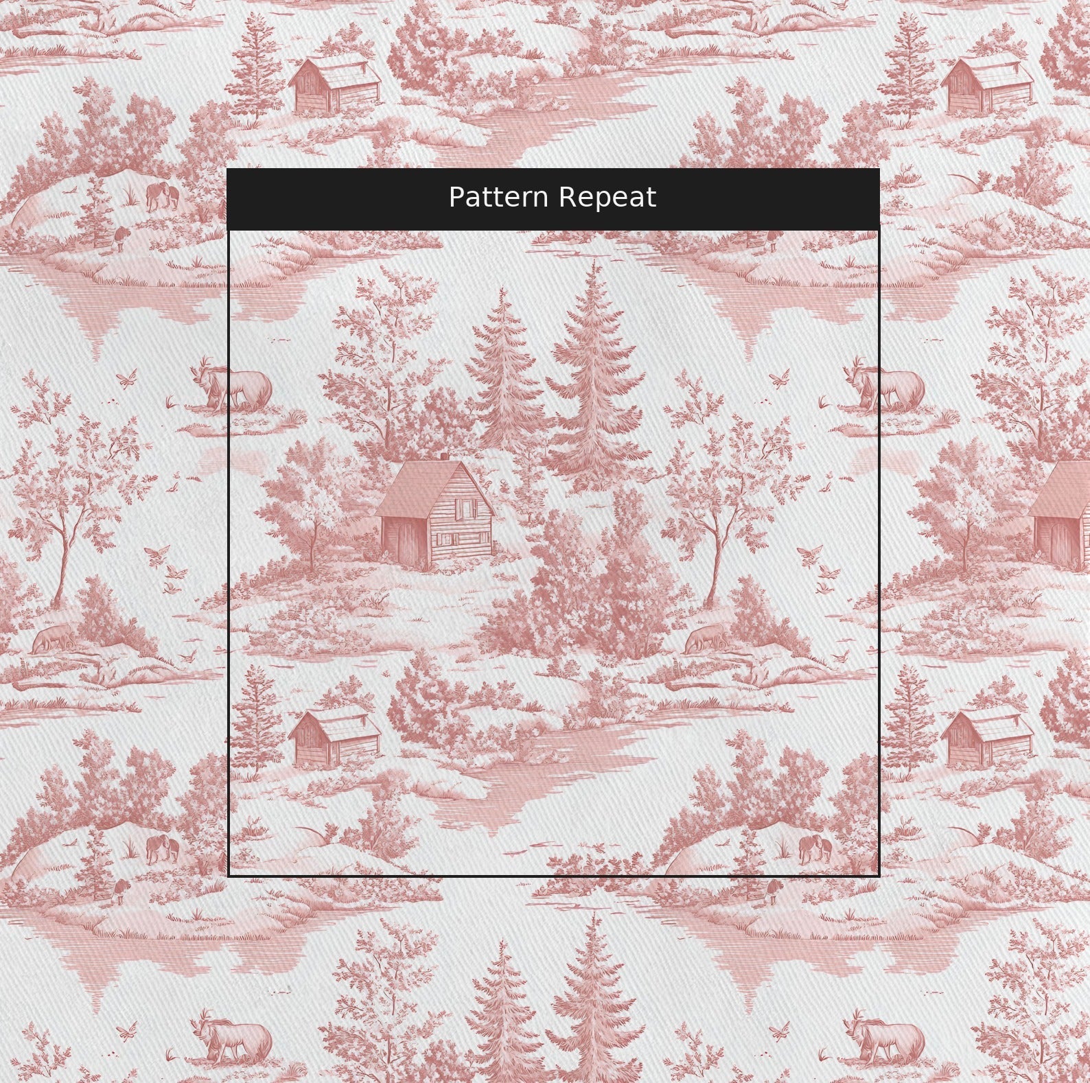 Vintage Woodland - Fabric - Lemon Park
