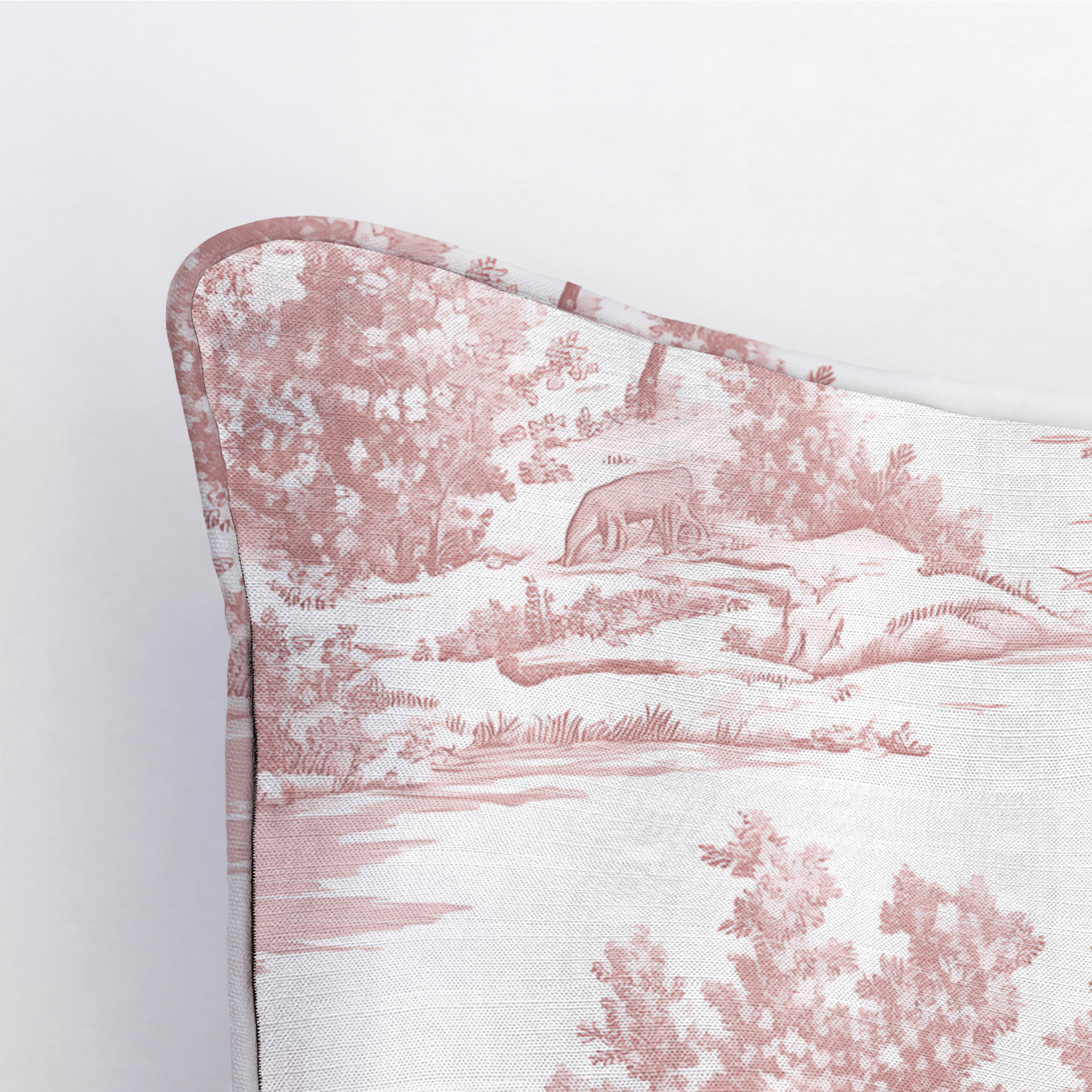 Vintage Woodland Throw Pillow - Lemon Park