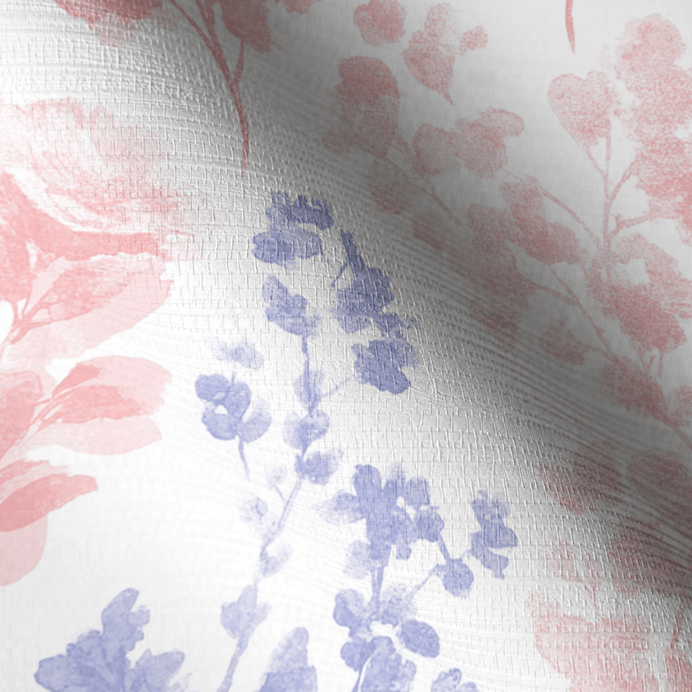 Violet Faux Grasscloth Wallpaper - Lemon Park