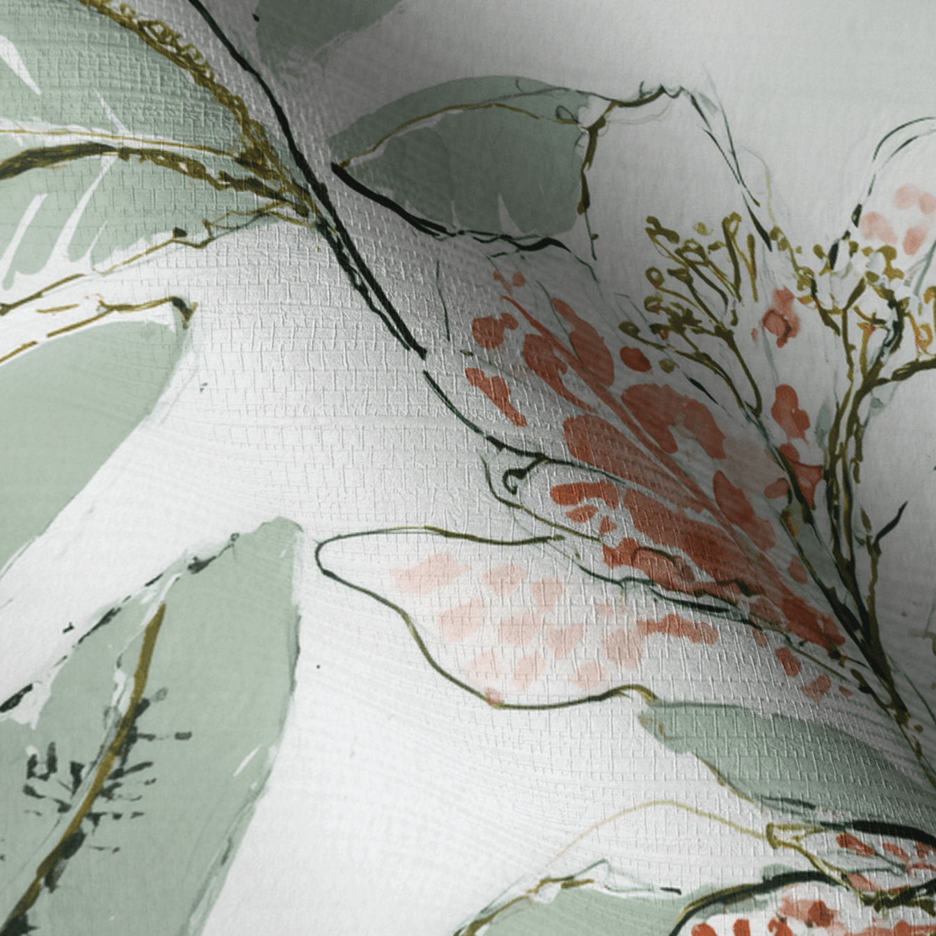 Violette Faux Grasscloth Wallpaper - Lemon Park