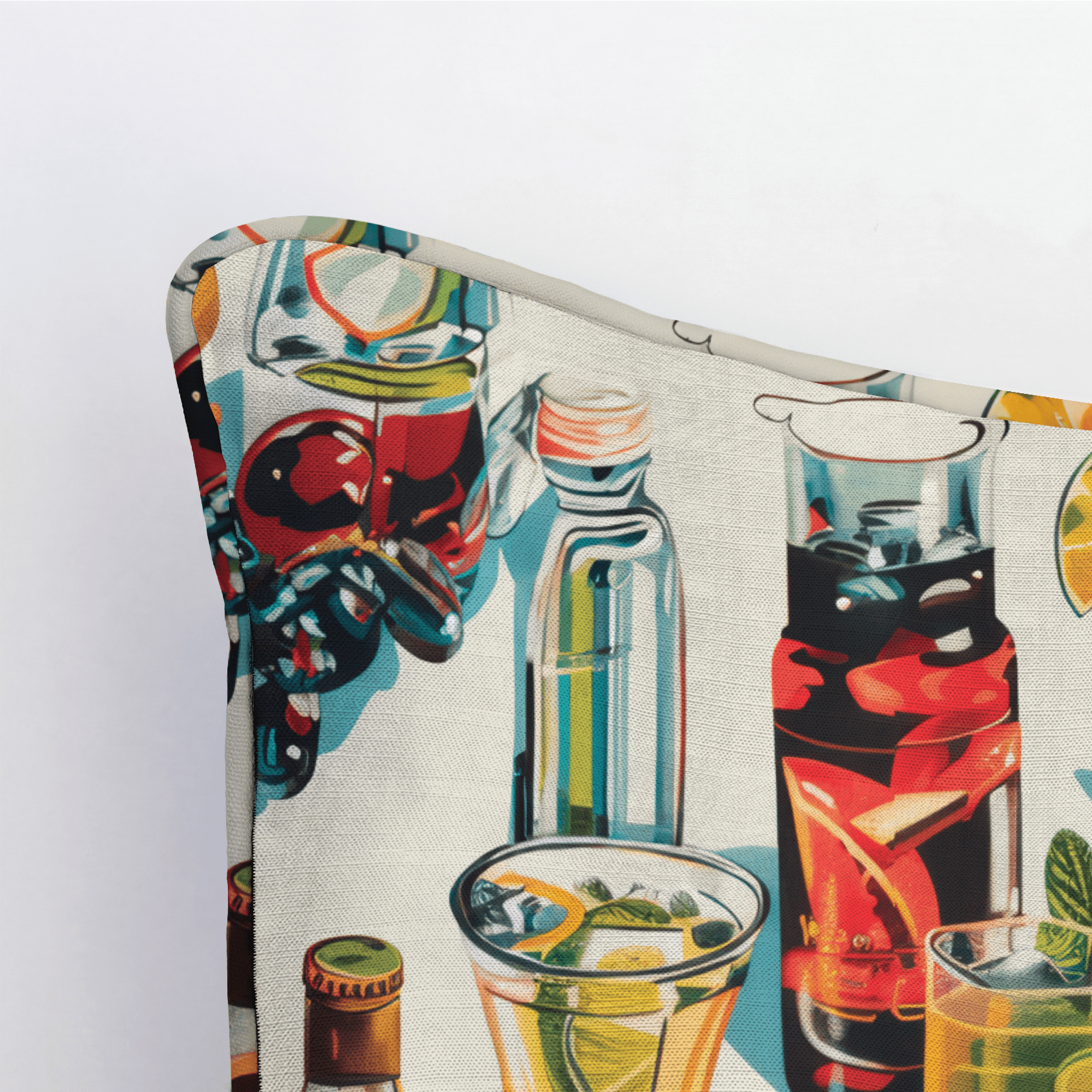 Vivian's Verve Throw Pillow - Lemon Park