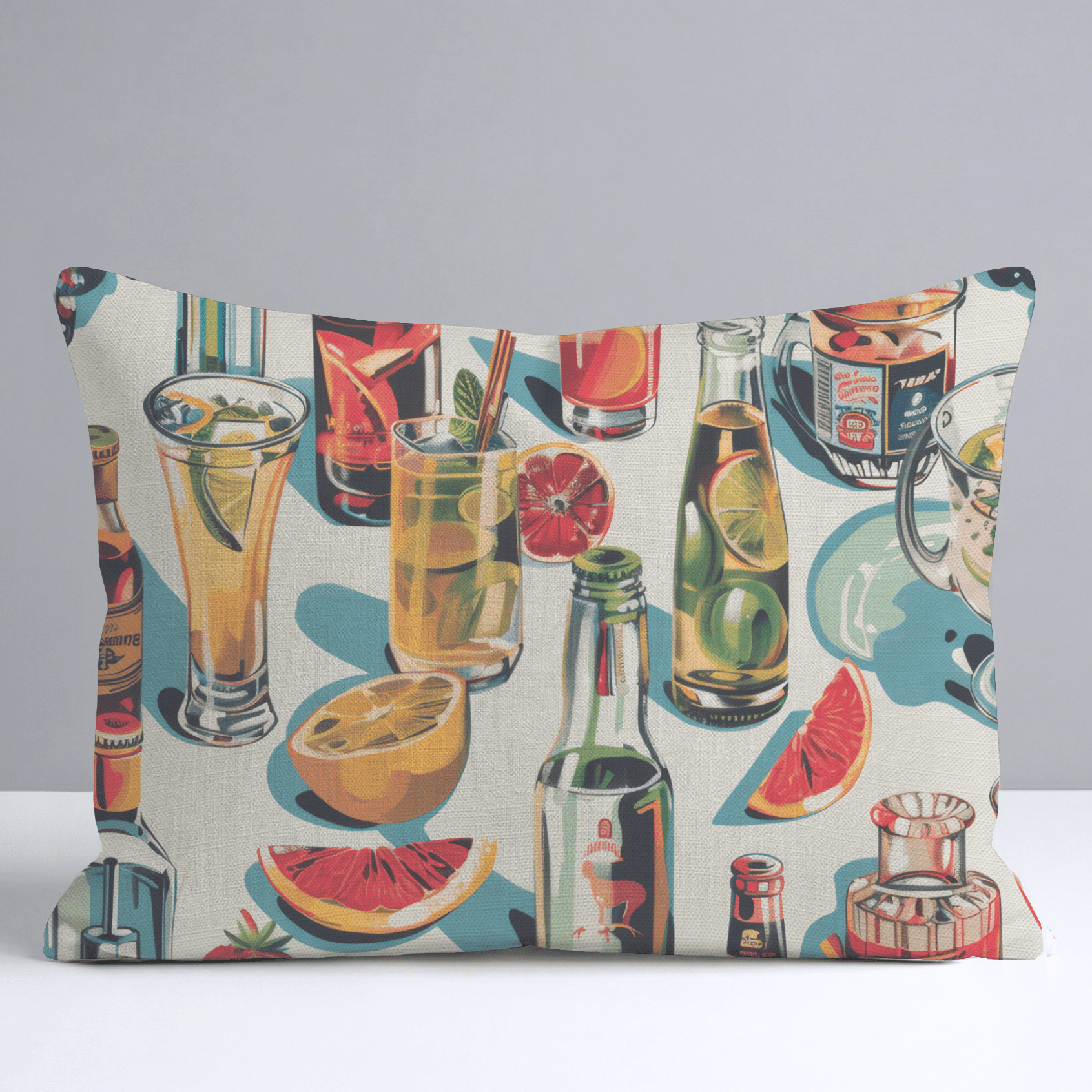 Vivian's Verve Throw Pillow - Lemon Park