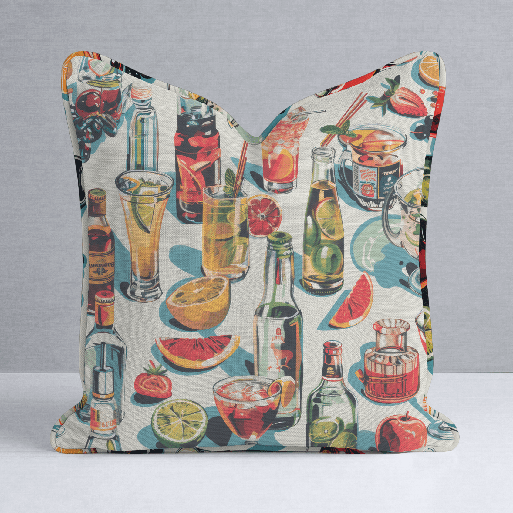 Vivian's Verve Throw Pillow - Lemon Park