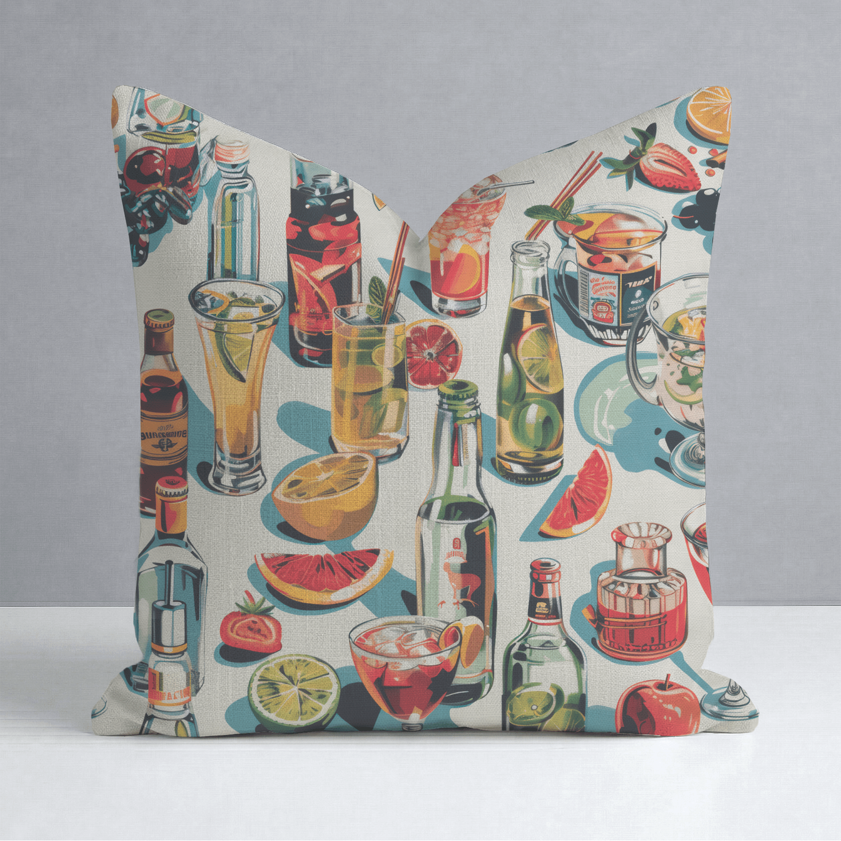 Vivian's Verve Throw Pillow - Lemon Park