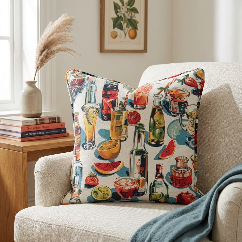 Vivian's Verve Throw Pillow - Lemon Park