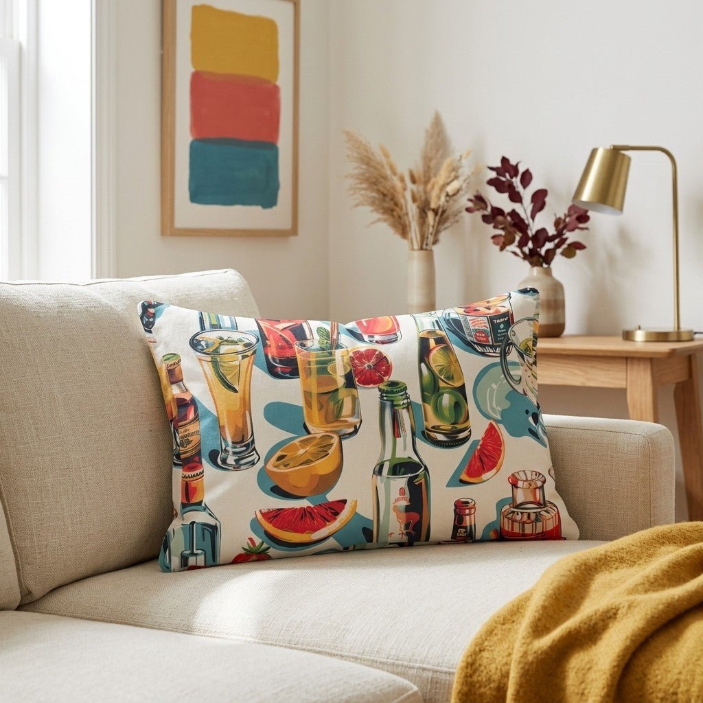 Vivian's Verve Throw Pillow - Lemon Park