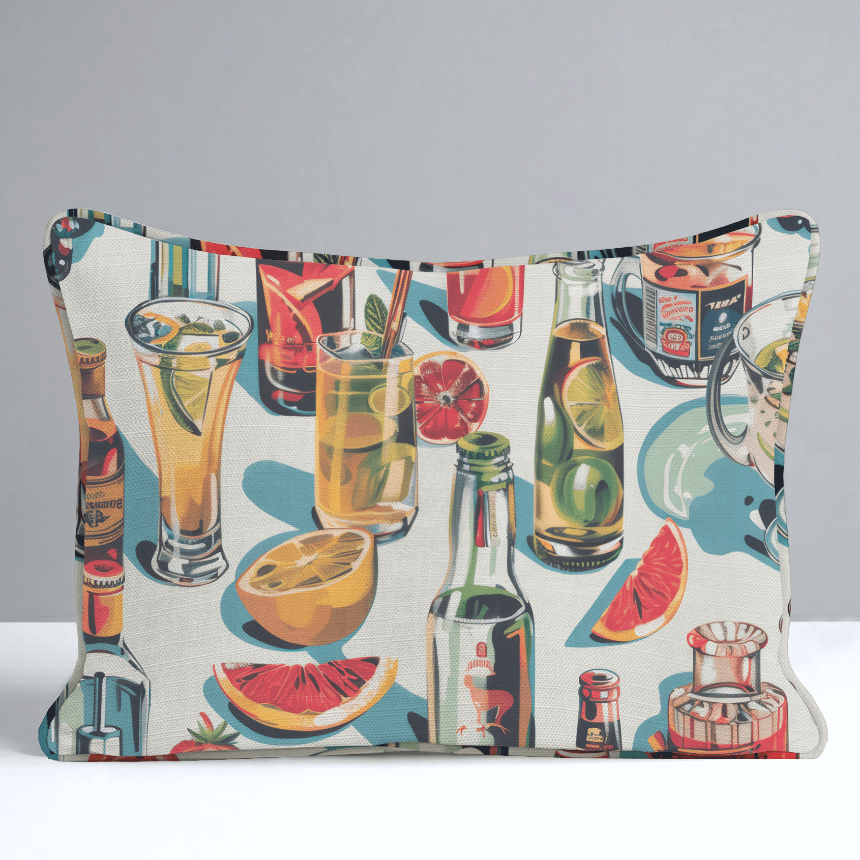 Vivian's Verve Throw Pillow - Lemon Park