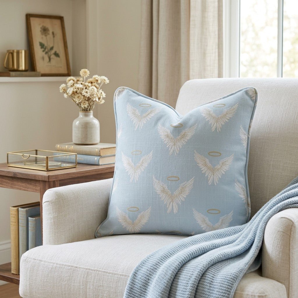 Watching Over Me Throw Pillow - Lemon Park