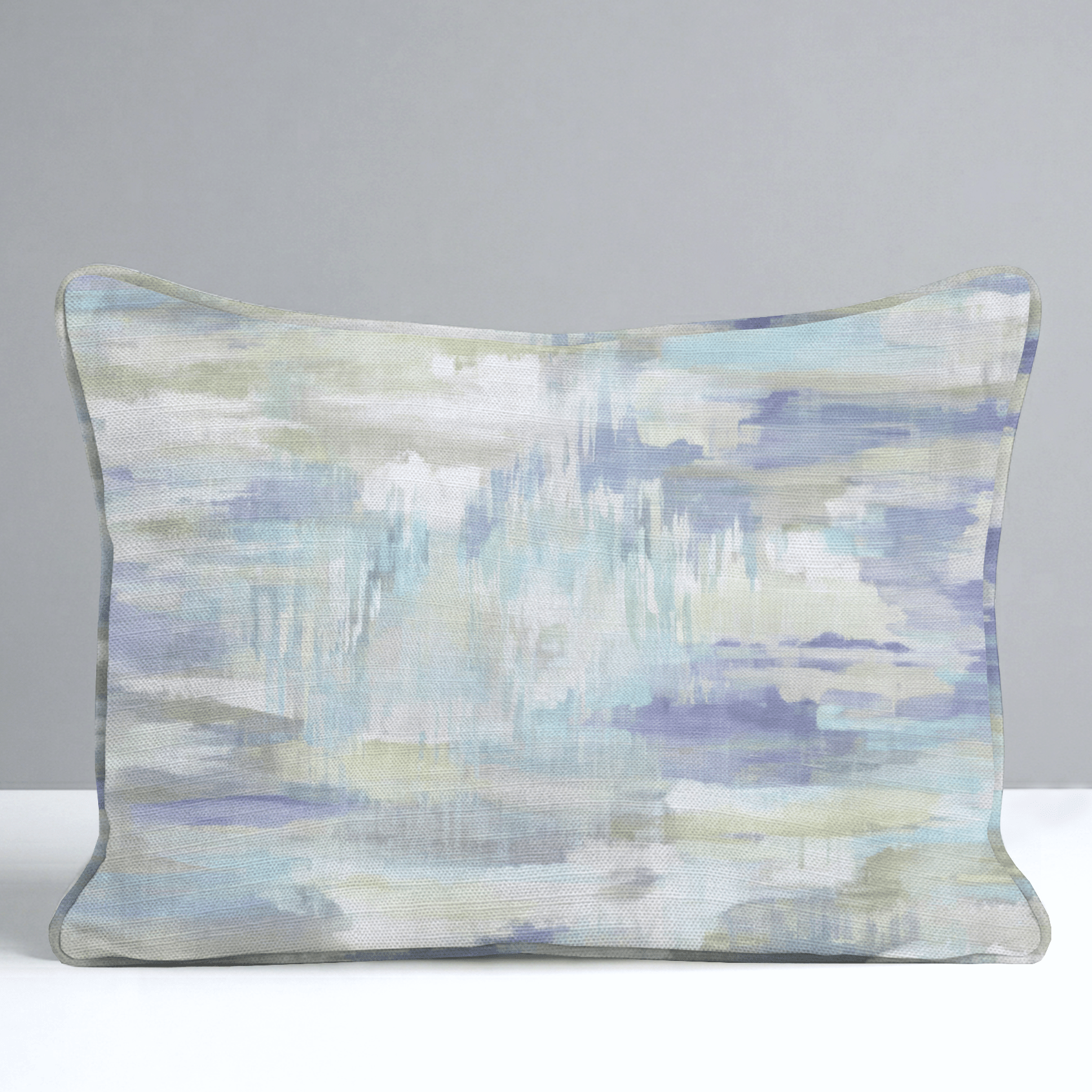 Waterlily Throw Pillow - Lemon Park