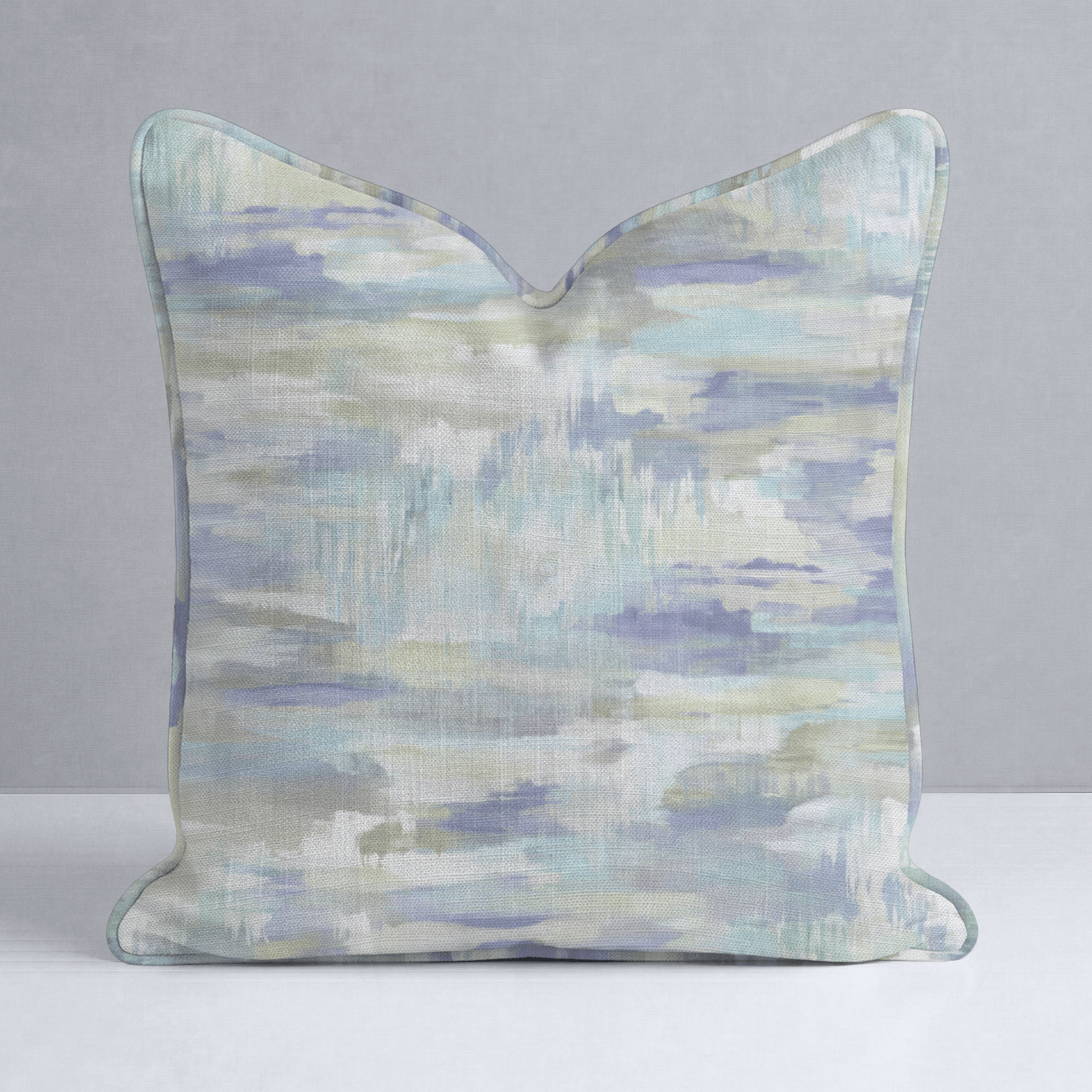 Waterlily Throw Pillow - Lemon Park