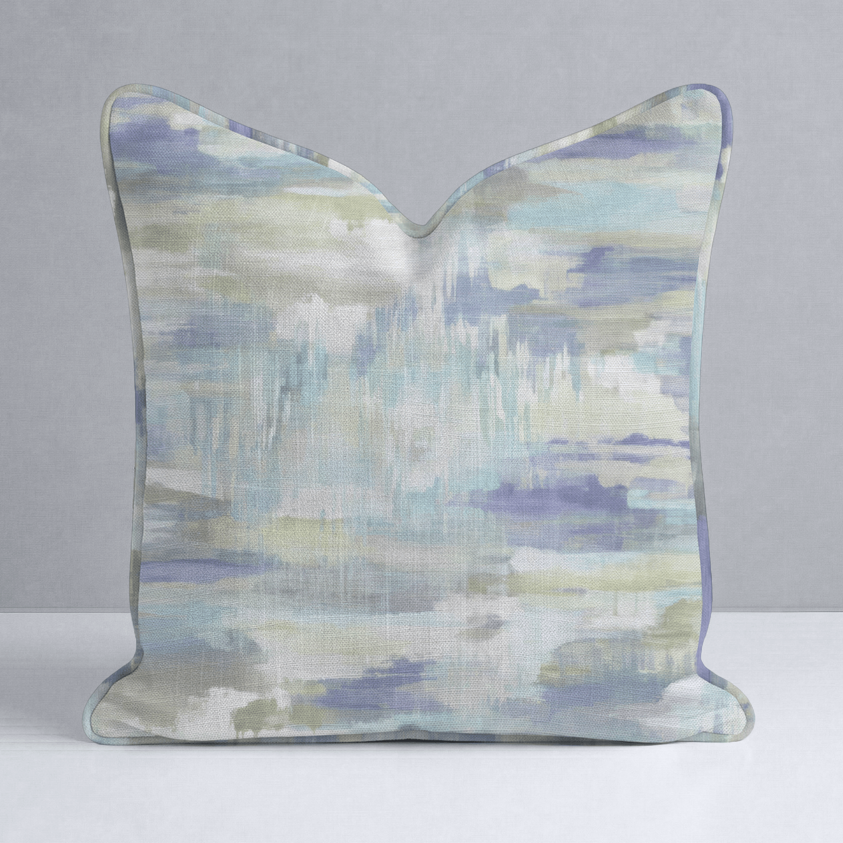 Waterlily Throw Pillow - Lemon Park
