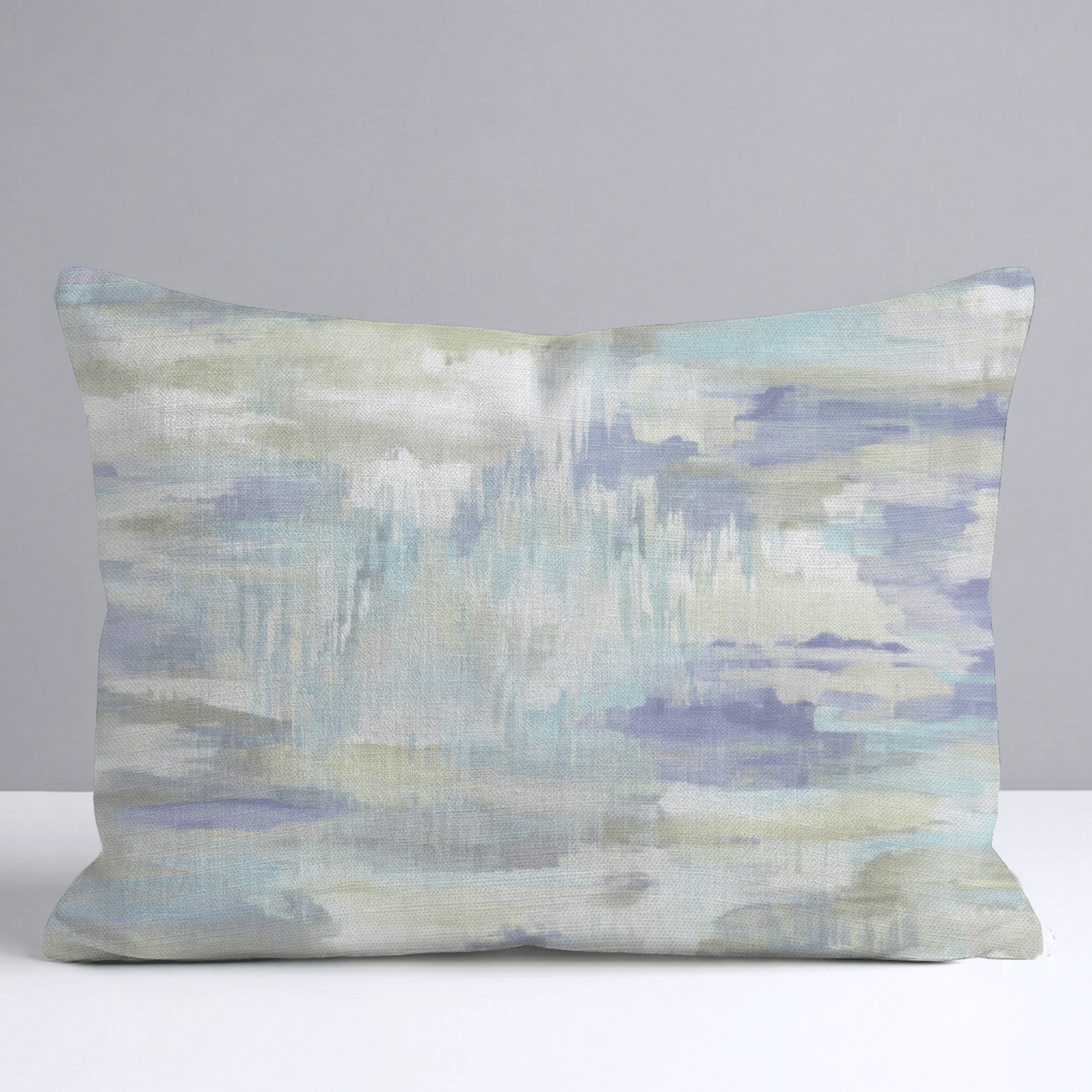 Waterlily Throw Pillow - Lemon Park