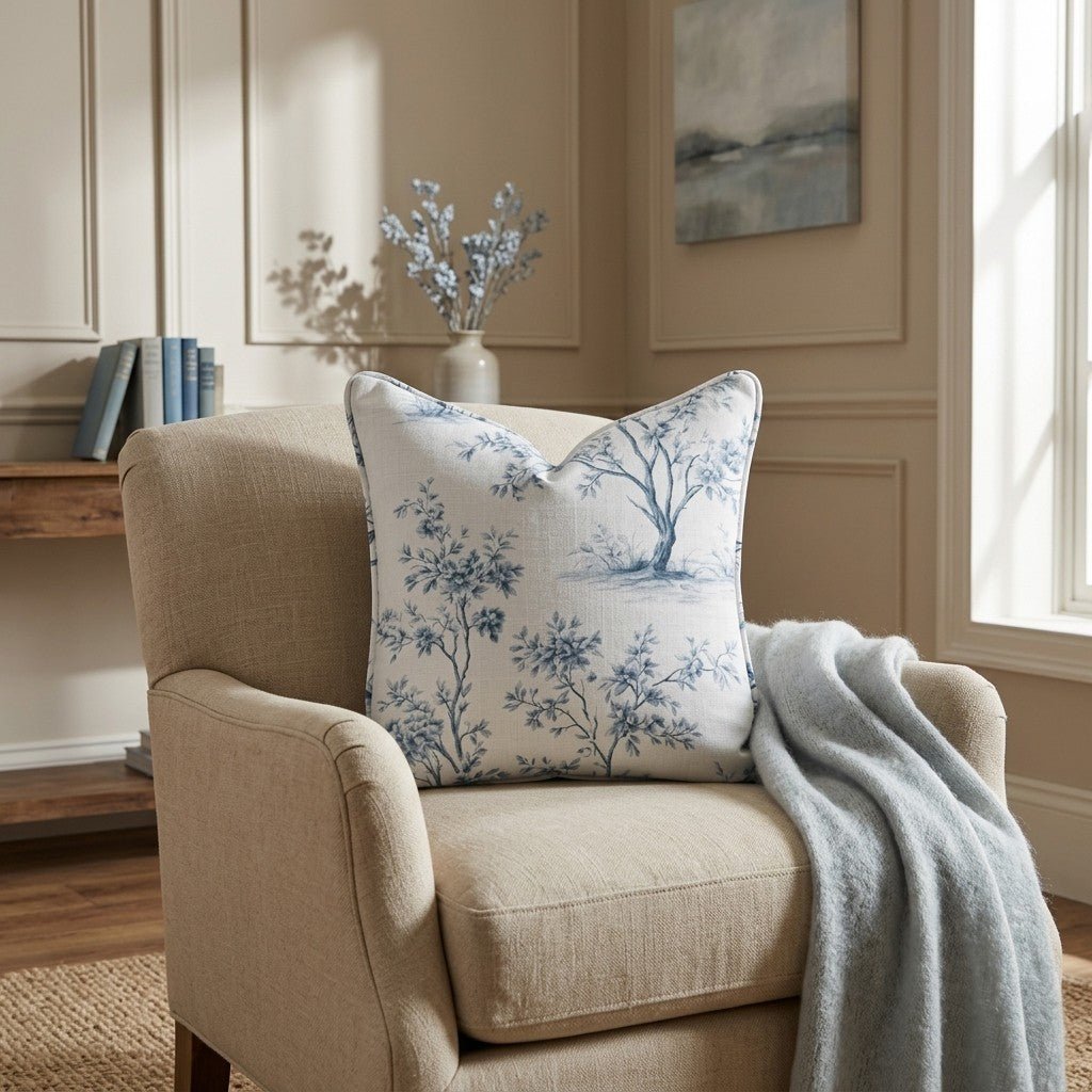 Waters Way Throw Pillow - Lemon Park