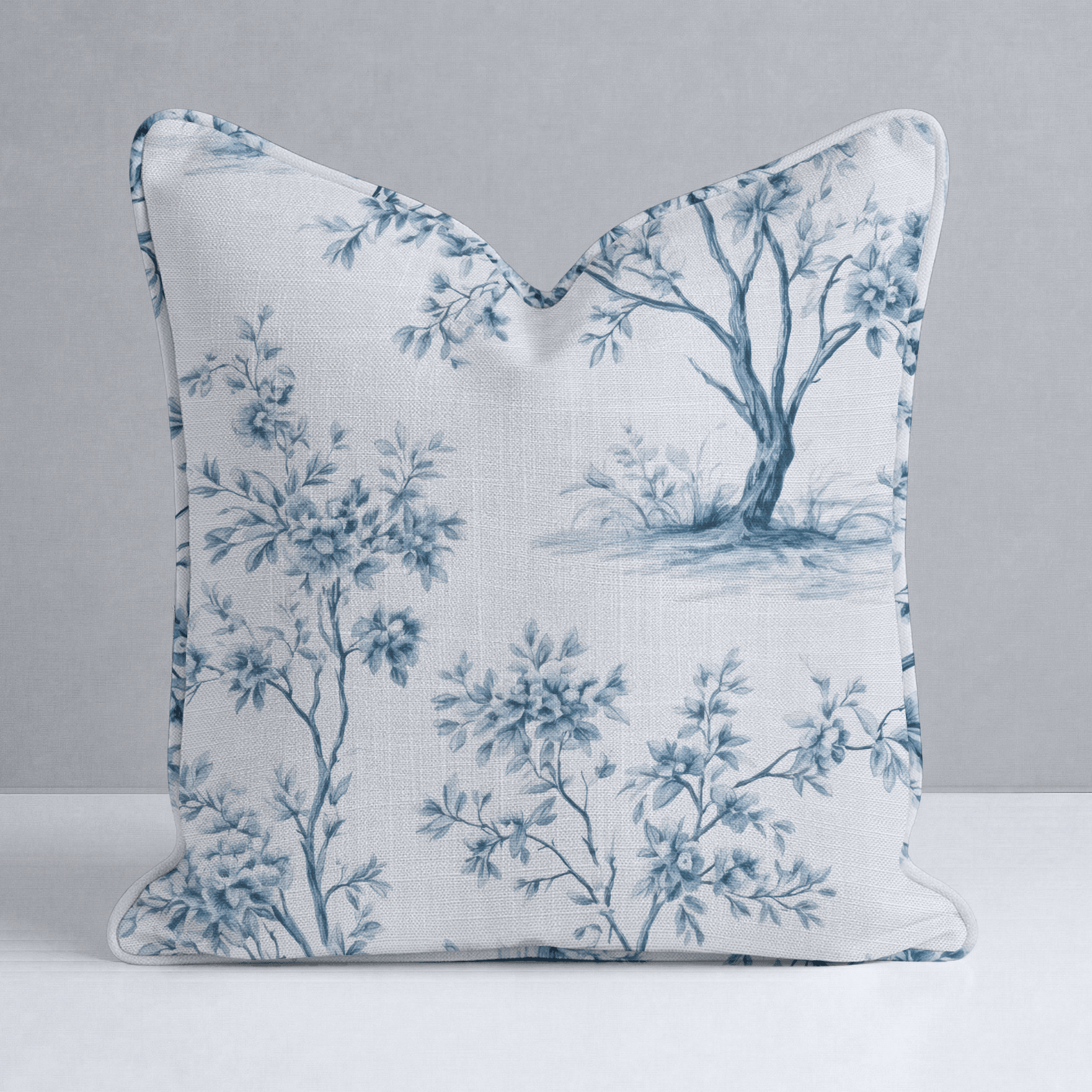 Waters Way Throw Pillow - Lemon Park