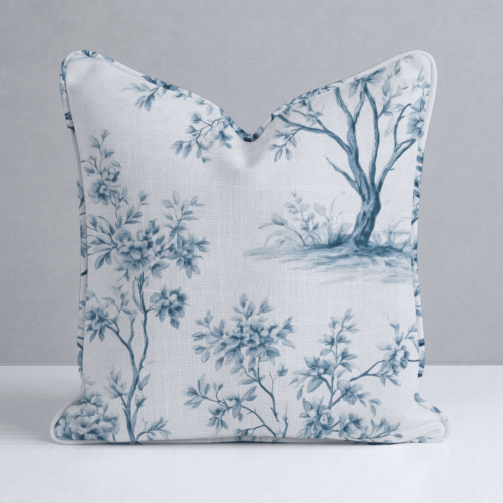 Waters Way Throw Pillow - Lemon Park