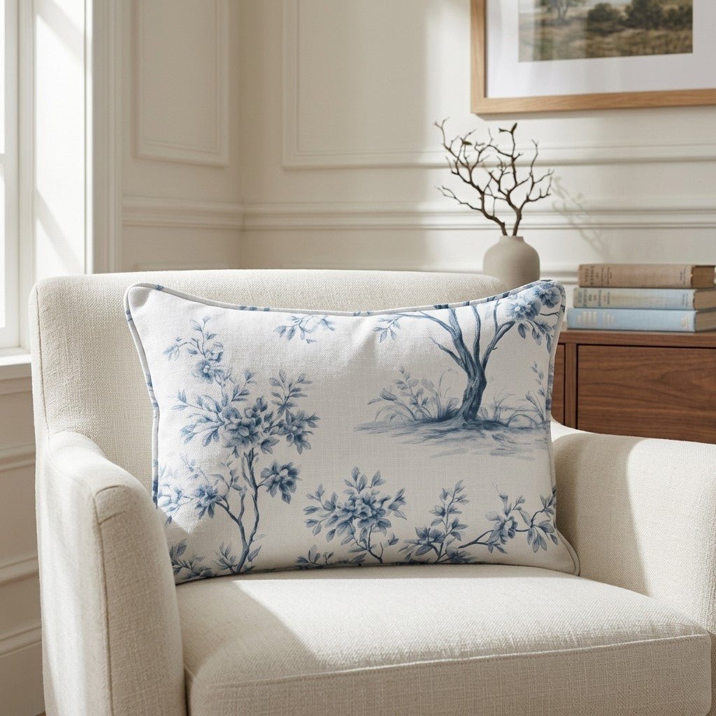Waters Way Throw Pillow - Lemon Park