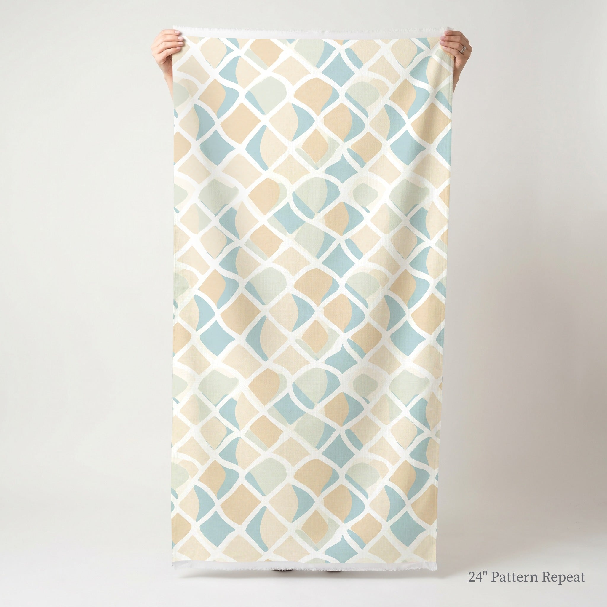 Waves - Fabric - Lemon Park