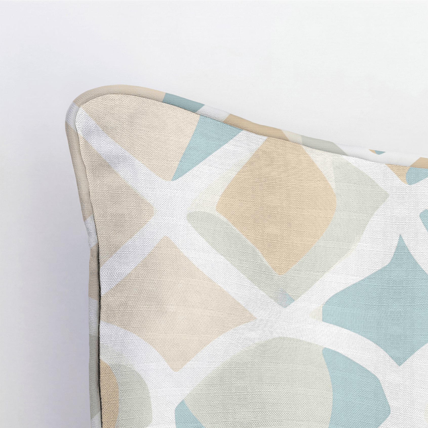 Waves Throw Pillow - Lemon Park