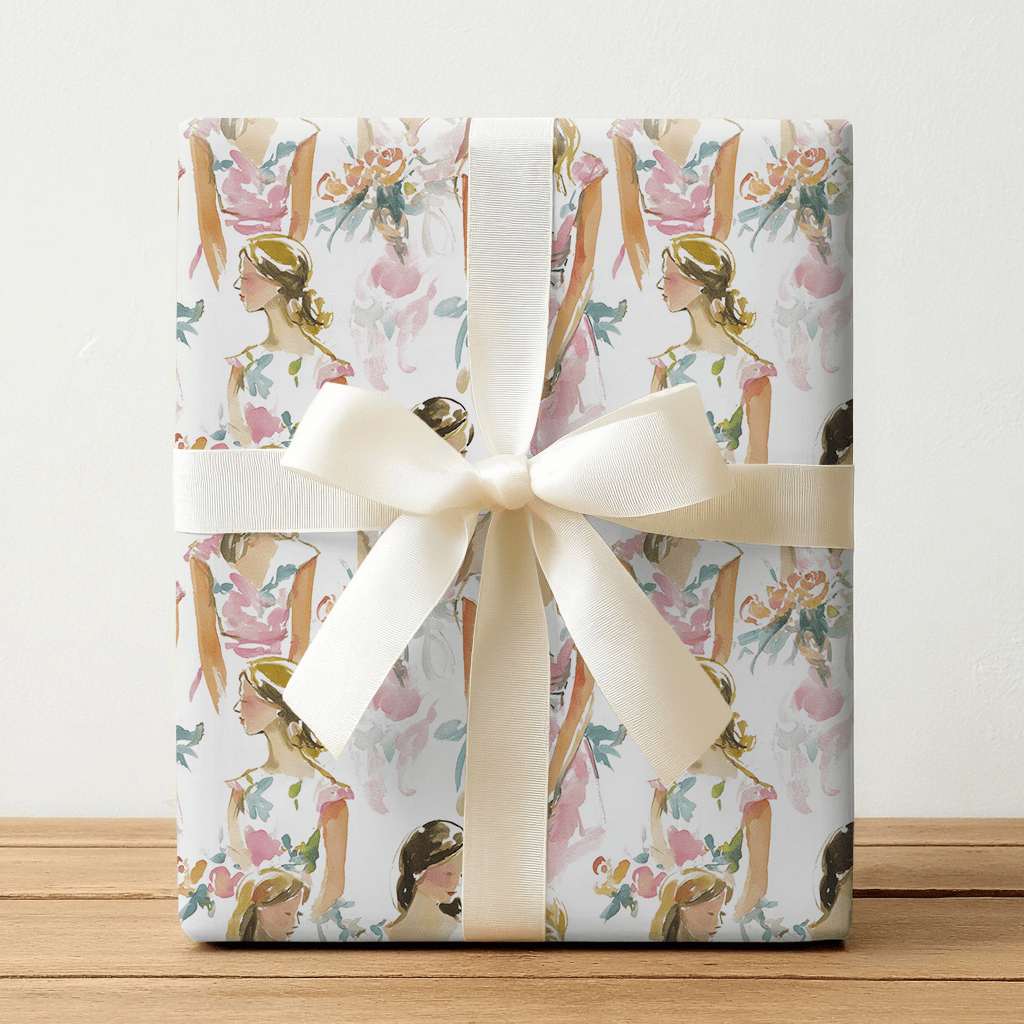 Wedding Party - Wrapping Paper - Lemon Park