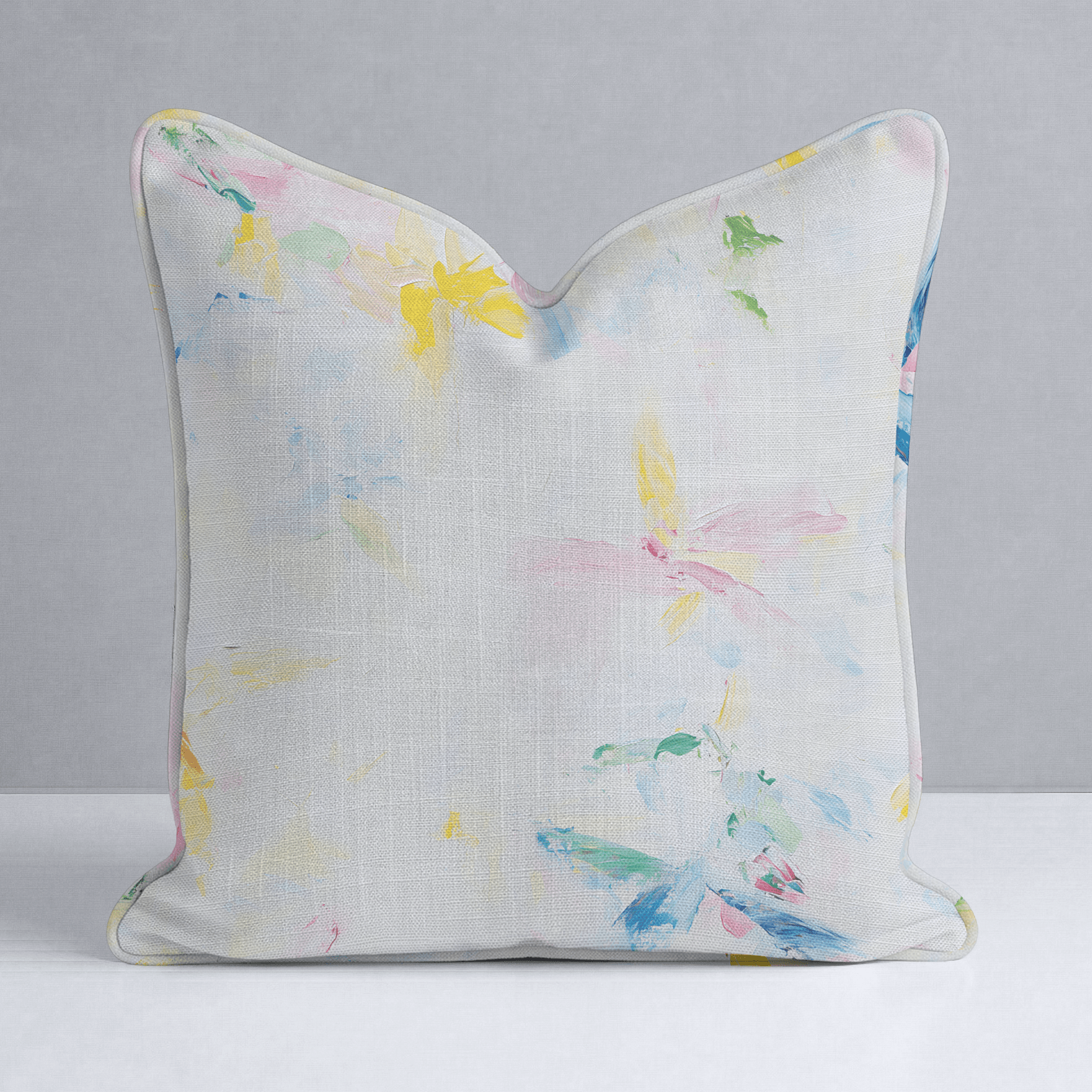 Whispered Light Throw Pillow - Lemon Park