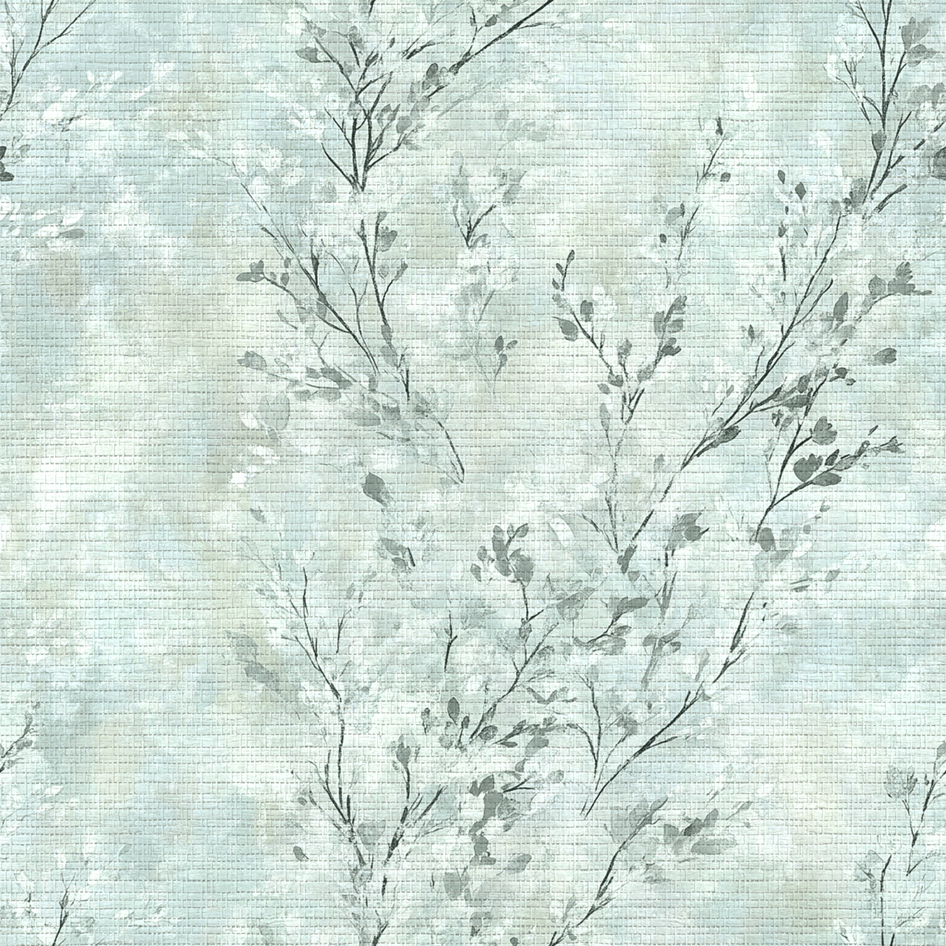 Whispers of Winter Faux Grasscloth Wallpaper - Lemon Park