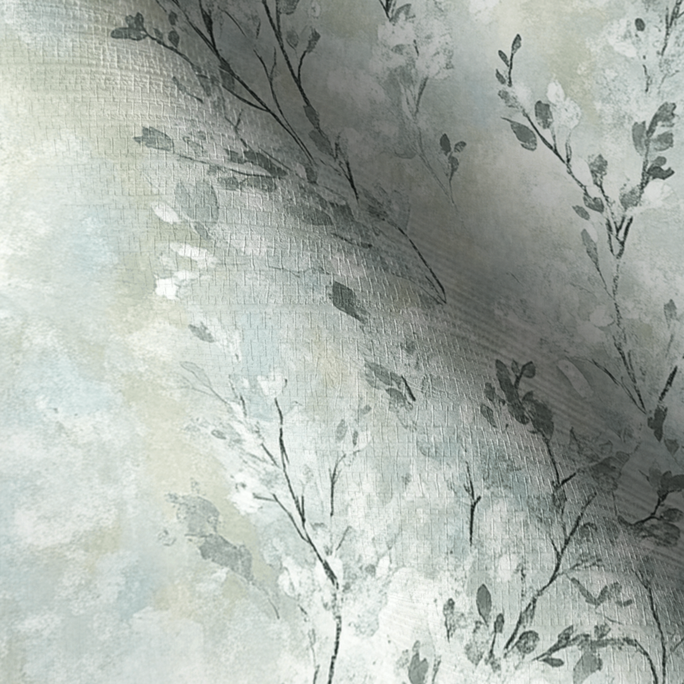 Whispers of Winter Faux Grasscloth Wallpaper