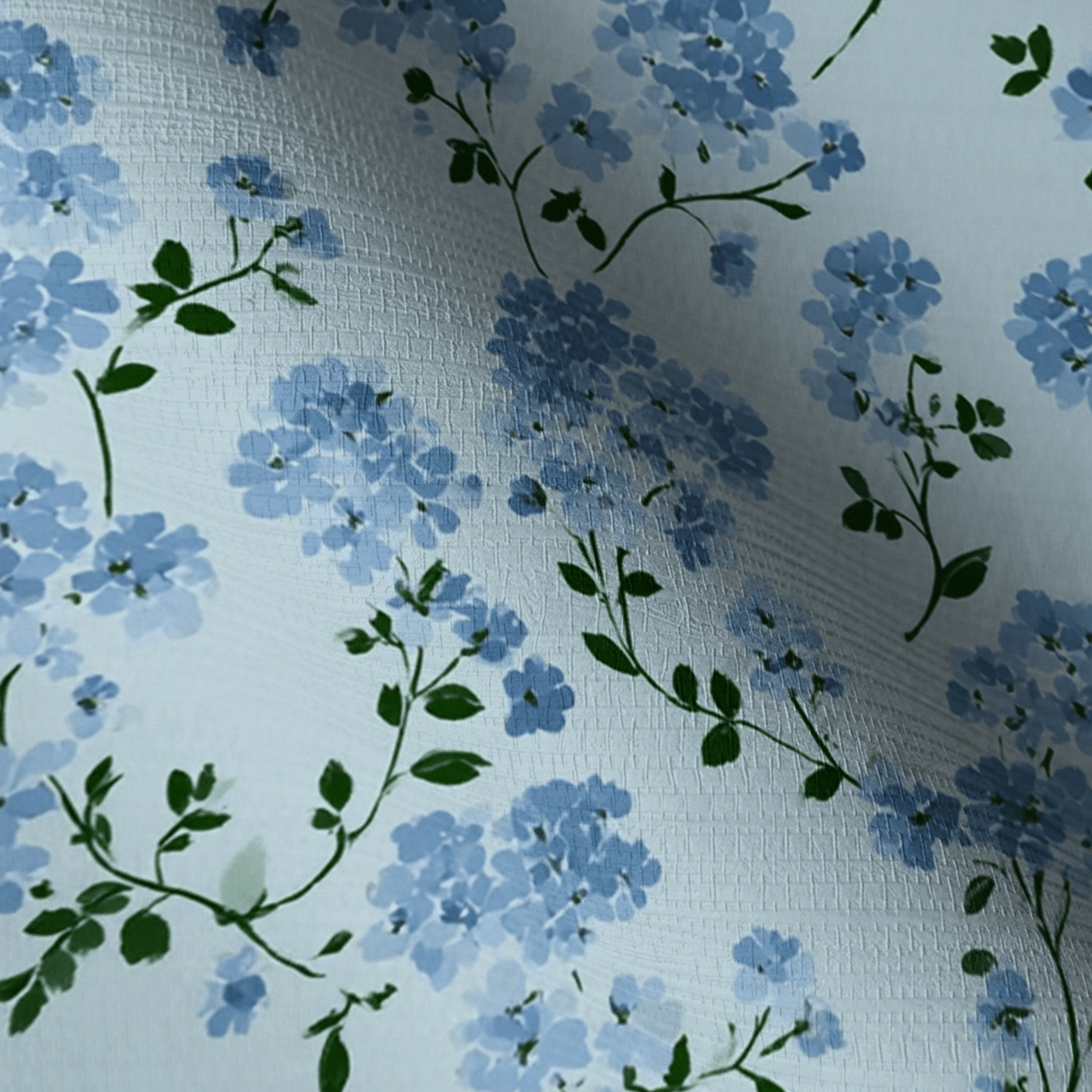 Wild Bloom Faux Grasscloth Wallpaper - Lemon Park