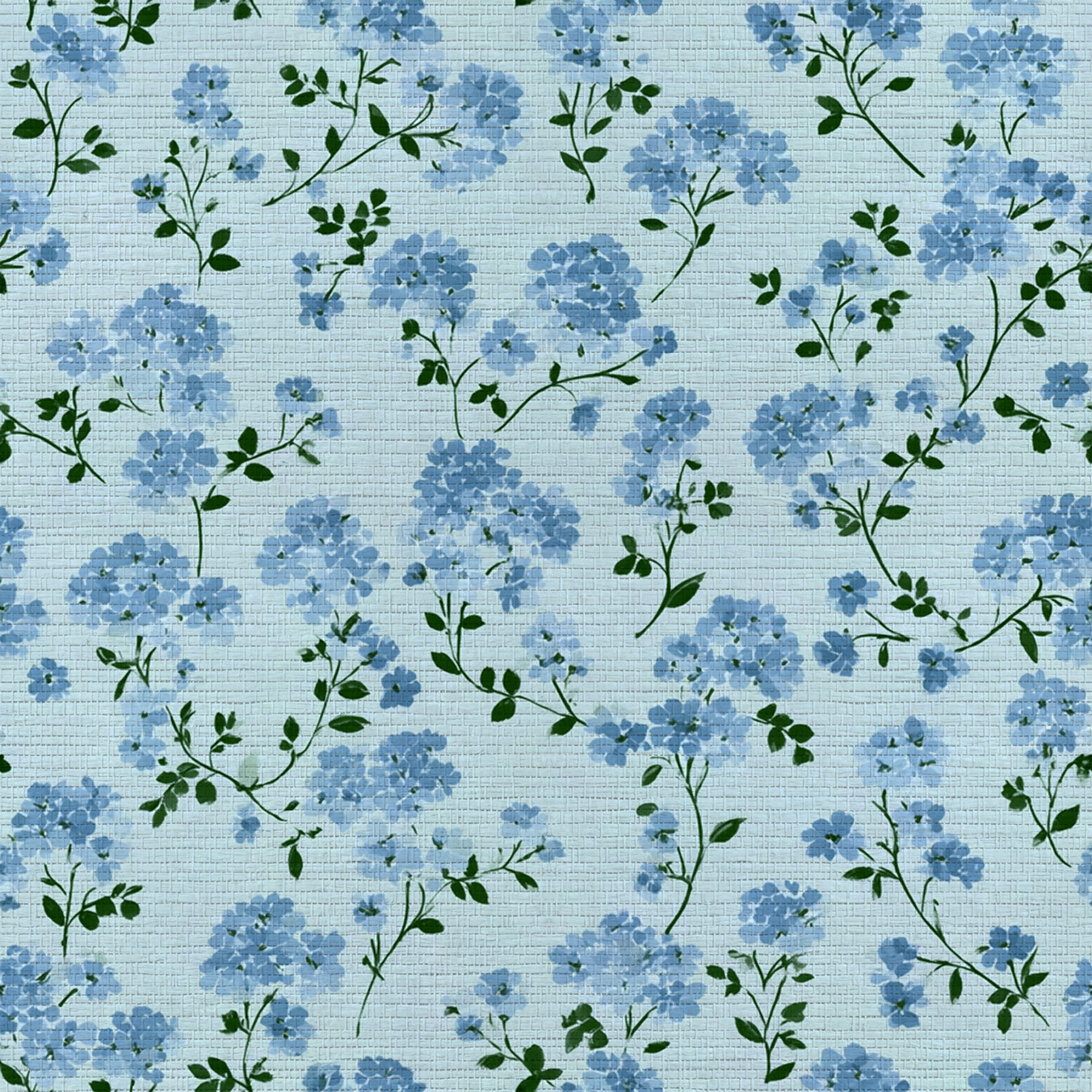 Wild Bloom Faux Grasscloth Wallpaper