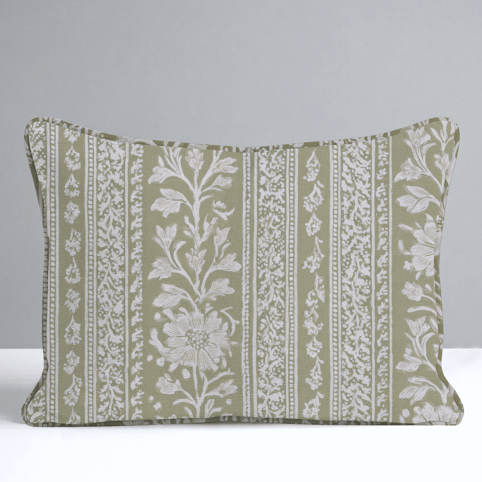 Wild Fern Throw Pillow - Lemon Park