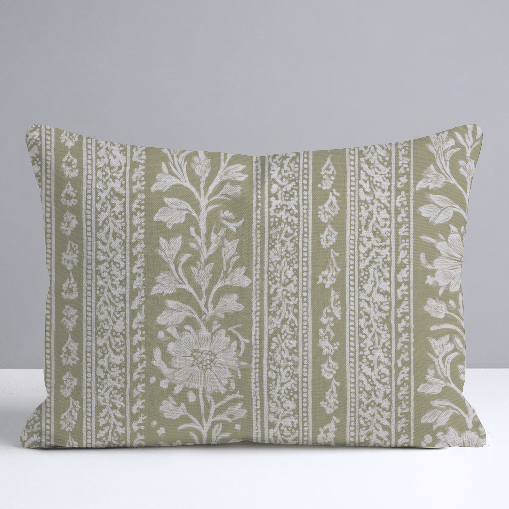 Wild Fern Throw Pillow - Lemon Park