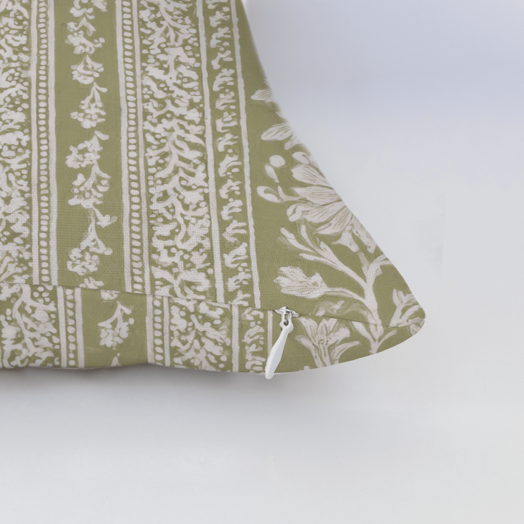 Wild Fern Throw Pillow - Lemon Park
