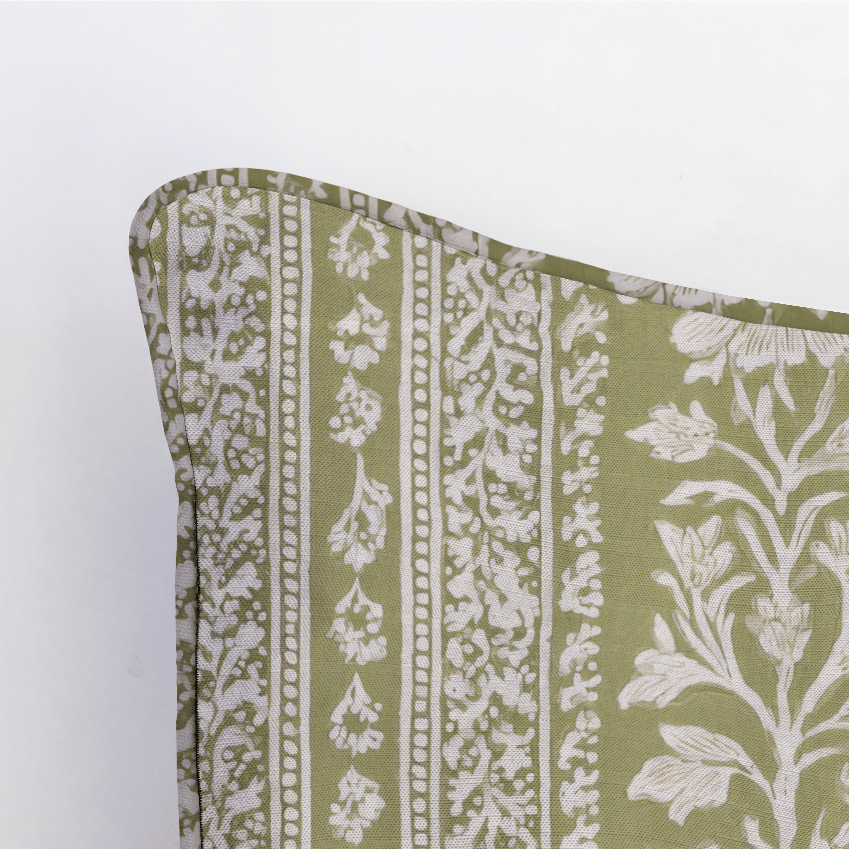 Wild Fern Throw Pillow - Lemon Park