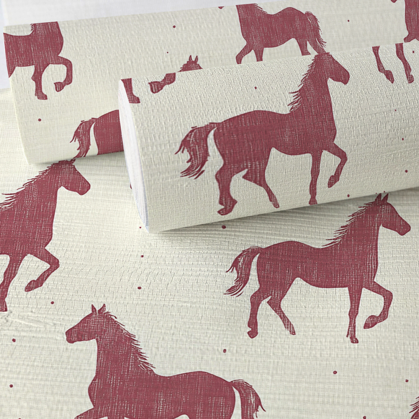 Wild & Free Faux Grasscloth Wallpaper