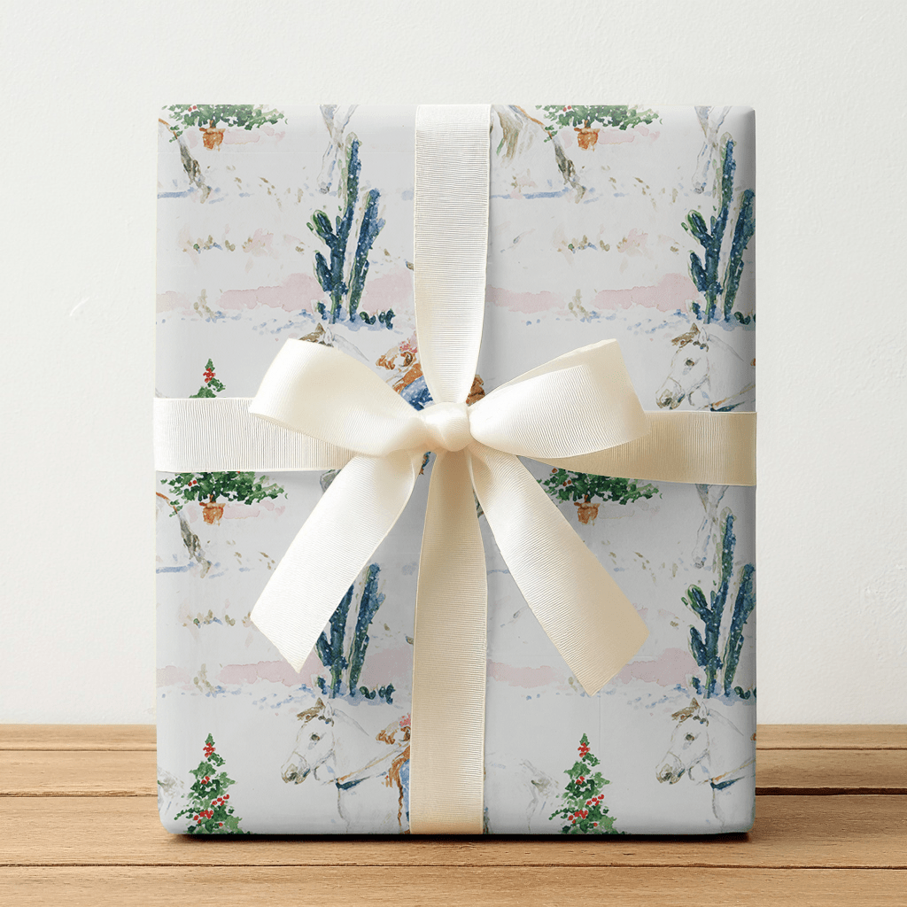 Wild Western Christmas - Wrapping Paper - Lemon Park