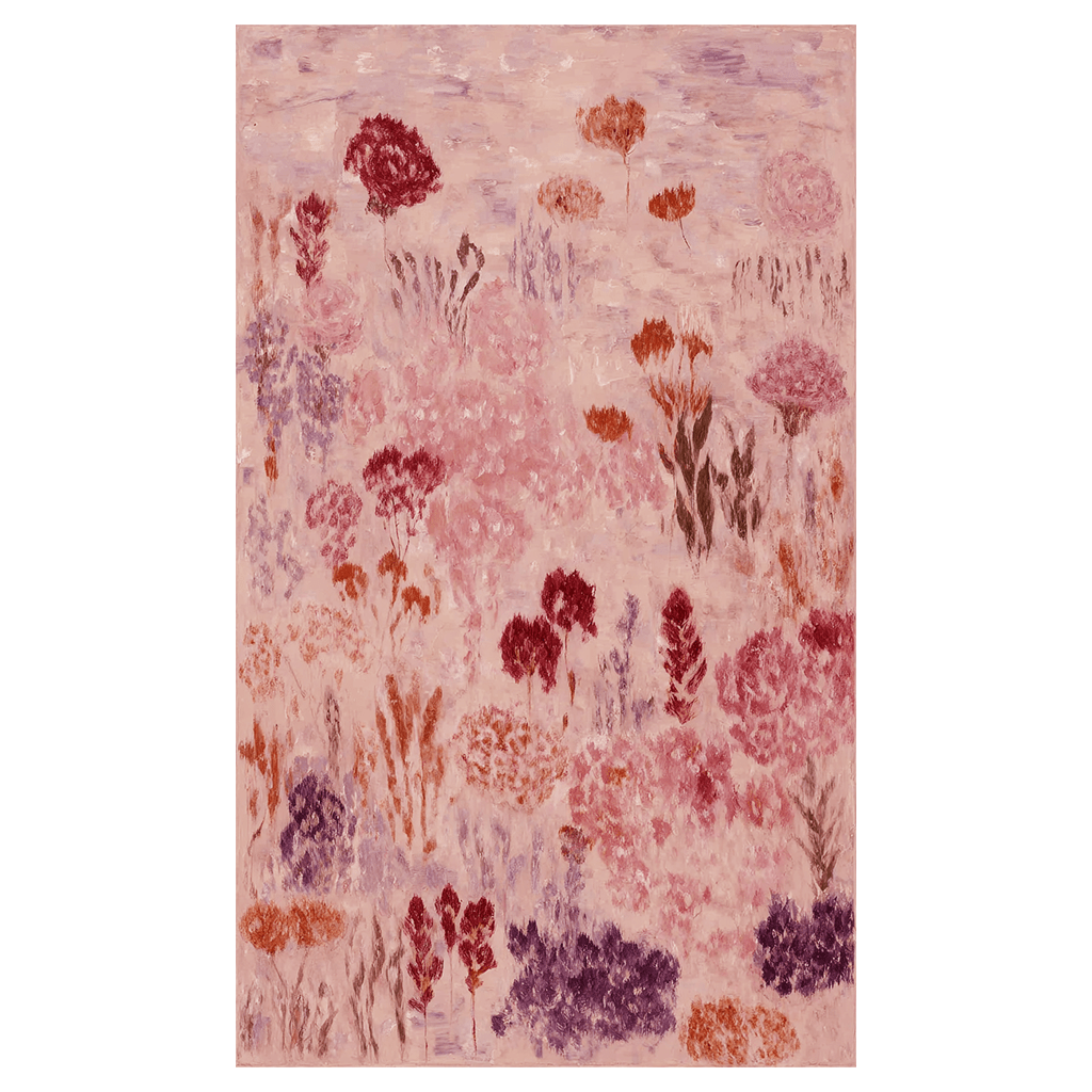 Wildflower Linen (Pink) - Tapestry - Lemon Park