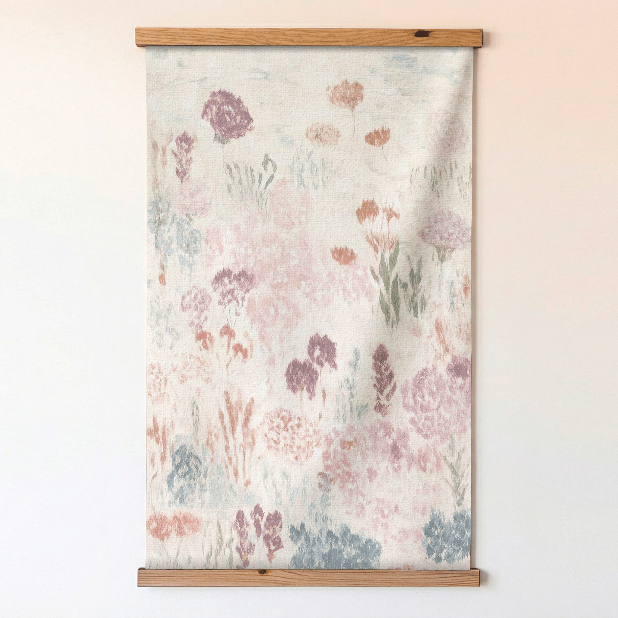 Wildflower Linen (White) - Tapestry - Lemon Park